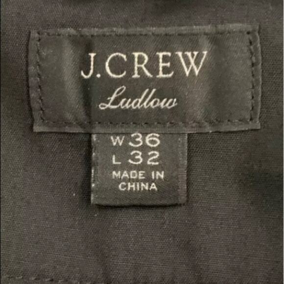 J.Crew Men's 36x32 Ludlow Plaid Flat Front Four Seasons Wool Slim Dress Pants - Picture 7 of 7